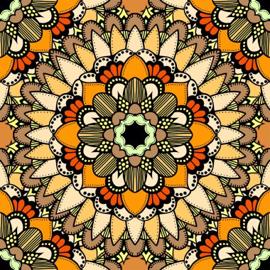 Kusursuz vektör renkli desen.