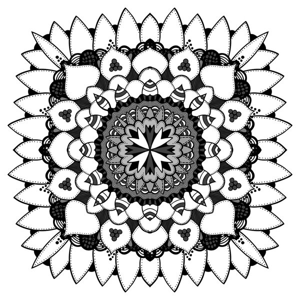 Мандала - этнический орнамент
