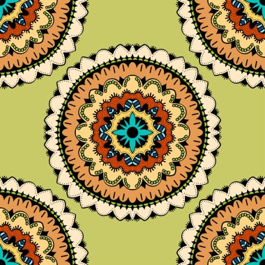 Kusursuz vektör renkli desen.