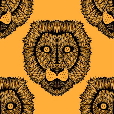 Sorunsuz aslan arka plan