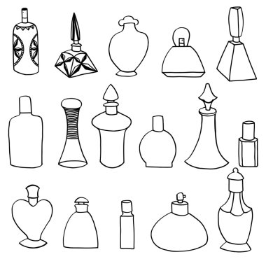 izole parfüm şişeleri