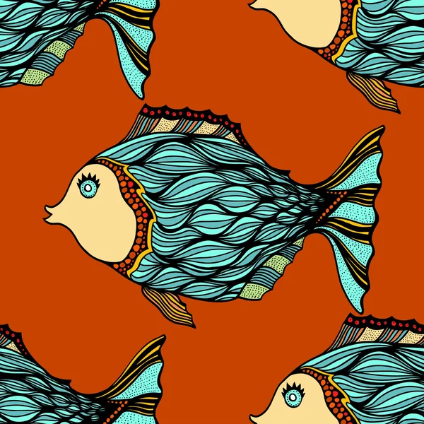 พื้นหลังของปลานามธรรม — ภาพเวกเตอร์สต็อก