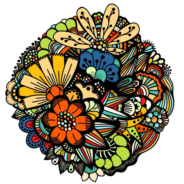 Conjunto de flores da primavera — Vetor de Stock