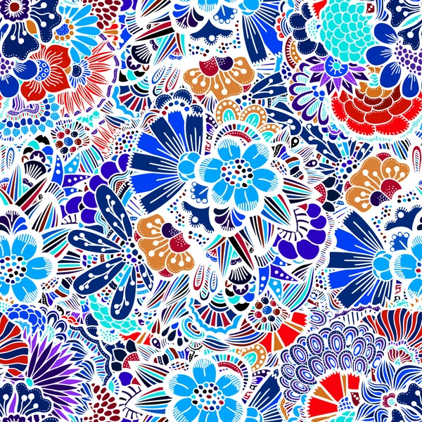 Çiçekler pürüzsüz desen