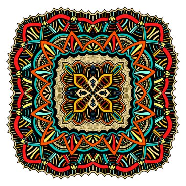 Süslü Doğu mandala