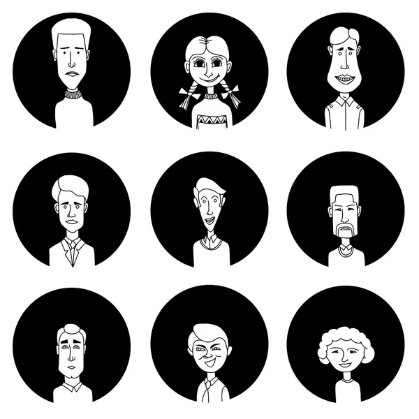 Kroki insanlar simgeler