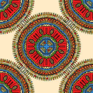 Mandala seamless modeli