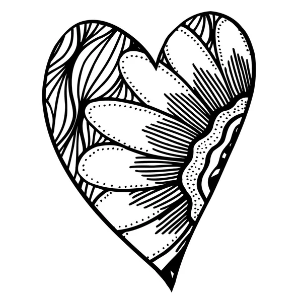 Векторный сердечный узор — стоковый вектор