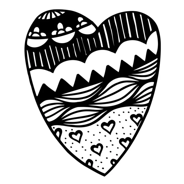 Heart shaped pattern — Stock Vector