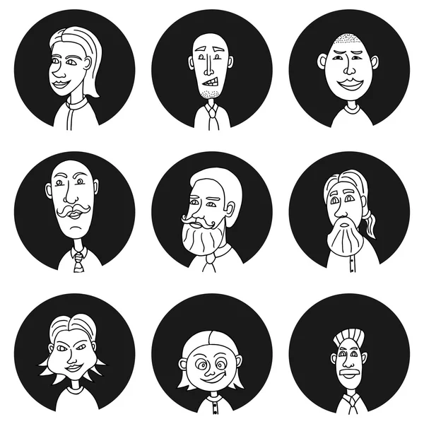 Kroki insanlar simgeler