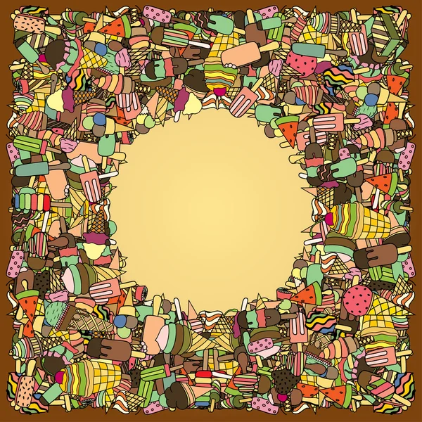 dondurma waffle koni arka plan