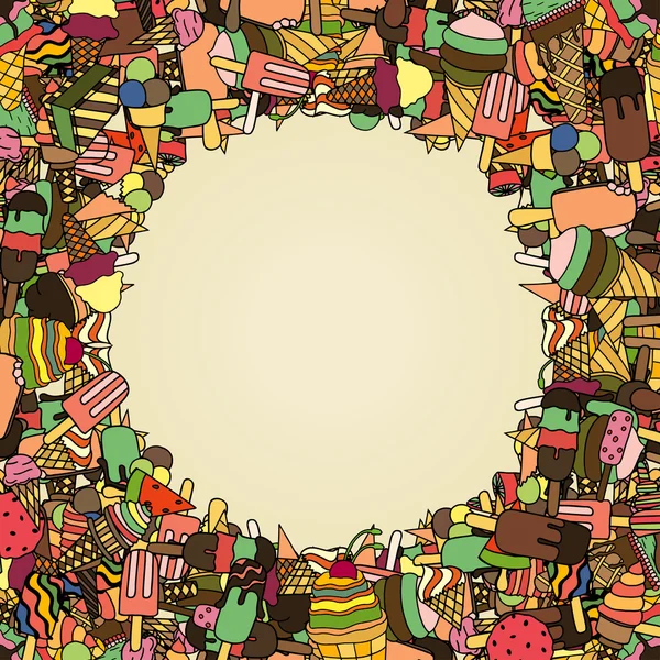 dondurma waffle koni arka plan