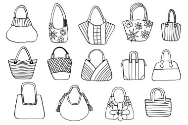 Toplama tasarım kadın çanta