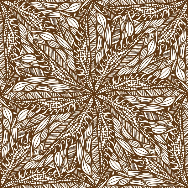 Patrón marrón sin costuras — Archivo Imágenes Vectoriales