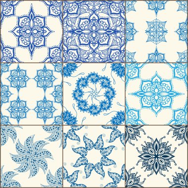 Fayans zemin süsleme koleksiyonu