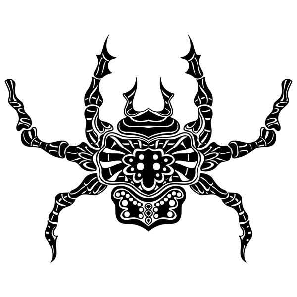 Vektor dari Abstrak Spider - Stok Vektor