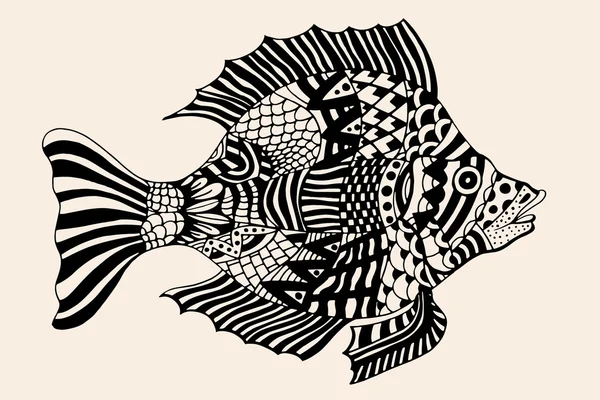 Рыбы-орнаменталы — стоковый вектор