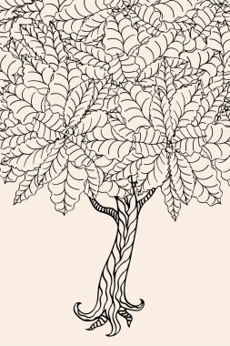 Orman ağacı çiçek