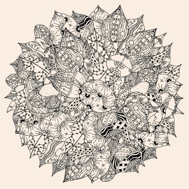 siyah ve beyaz çiçek desenleri.