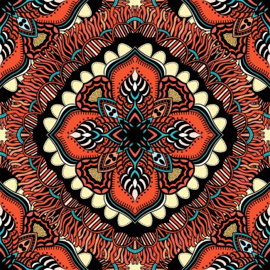 Mandalalar kesintisiz, Doğu paterni