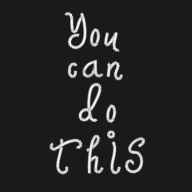 You Can yapmak bu alıntı.