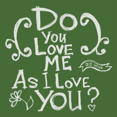 El yazı tipografi poster.