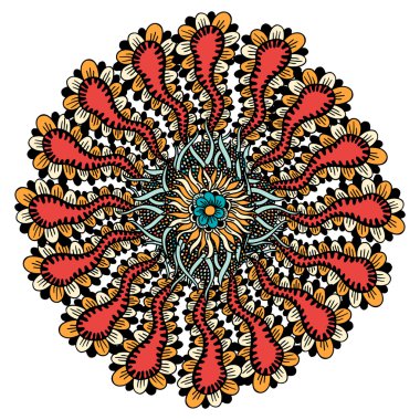 Mandala etnik süsleme