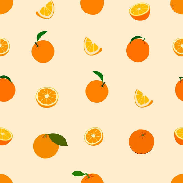 Vector patrón naranja. Contexto — Vector de stock