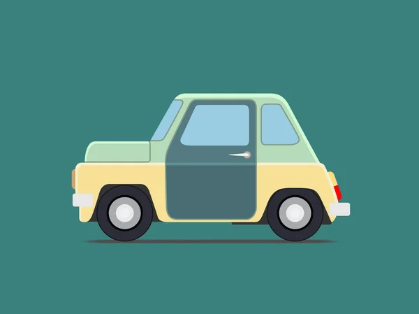 Vintage auto. — Stockvector