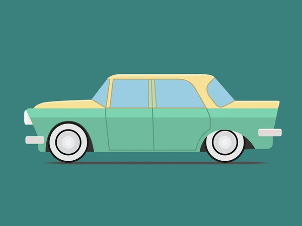 Coche Vintage . — Vector de stock