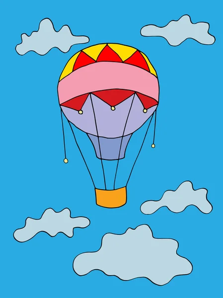 Vzduchový balón — Stockový vektor