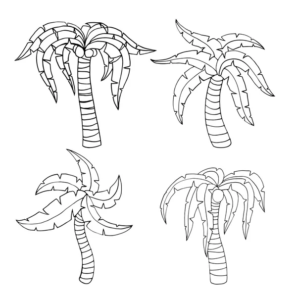 야자수 — 스톡 벡터
