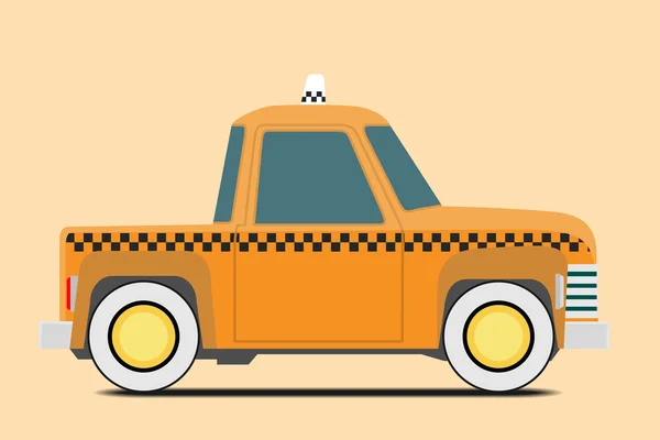 Taxi vintage . — Archivo Imágenes Vectoriales