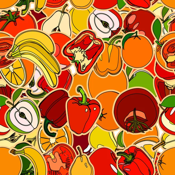 Frutas y vegetación — Foto de Stock