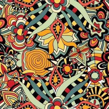 Kusursuz çiçek deseni