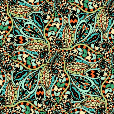 Kusursuz çiçek deseni