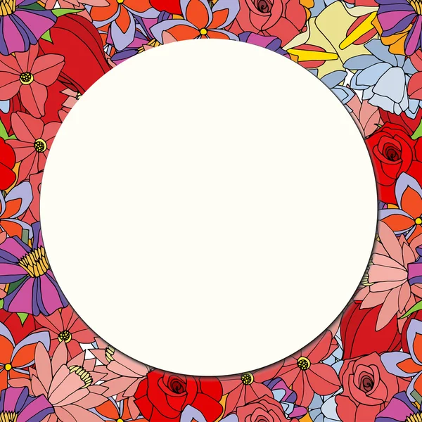 Papier rond — Image vectorielle