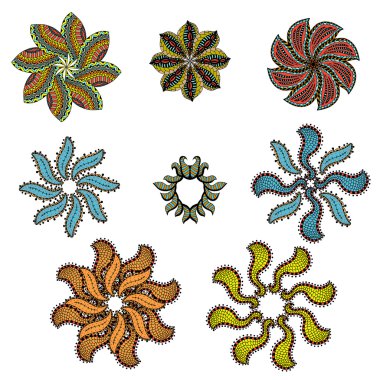 süsleme seti yuvarlak