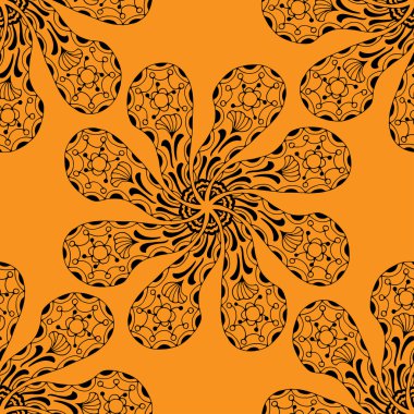 kesintisiz sarı desen.