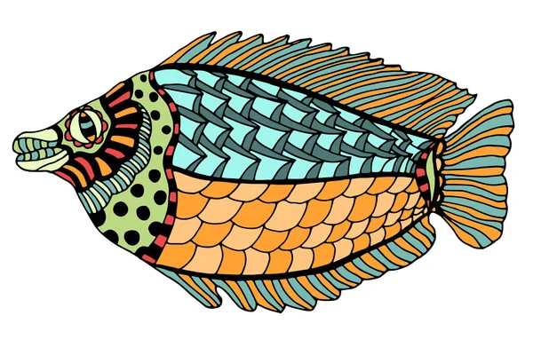 çizilmiş balık el