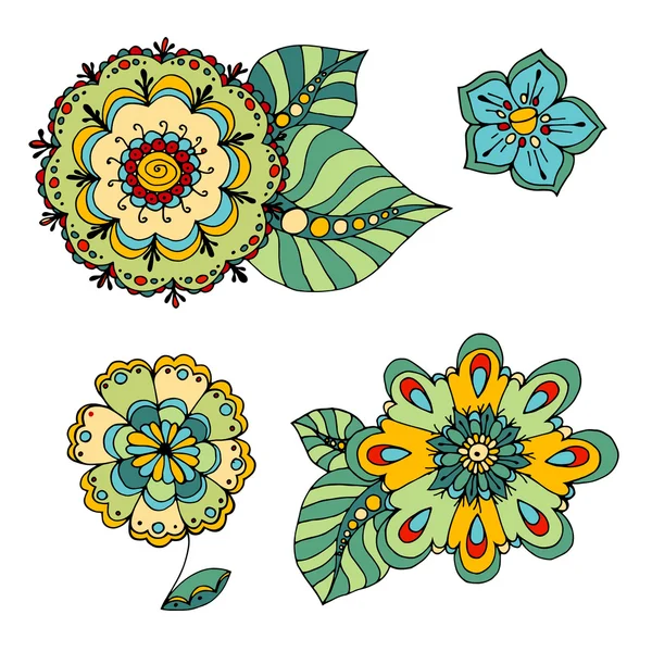 Fleurs croquantes — Image vectorielle