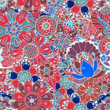 Kusursuz çiçek deseni