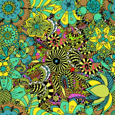 Kusursuz çiçek deseni