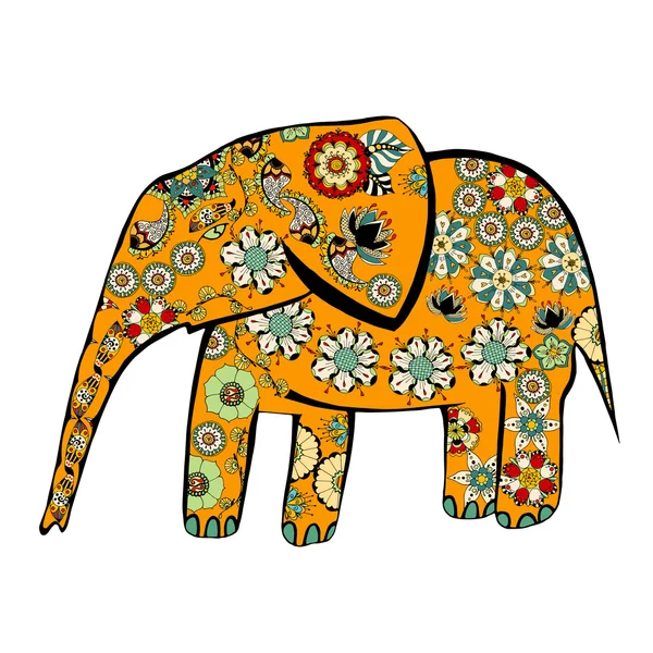 Art af elefant. – Stock-vektor