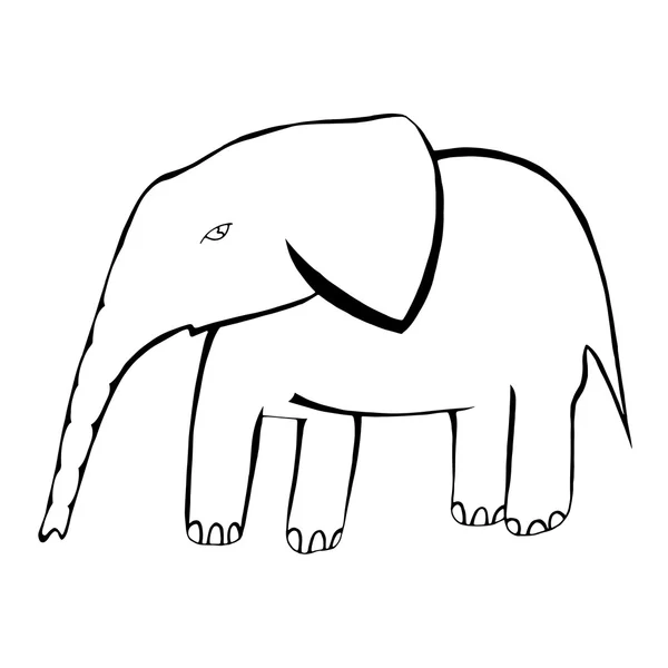 Elephants. — Stock Vector