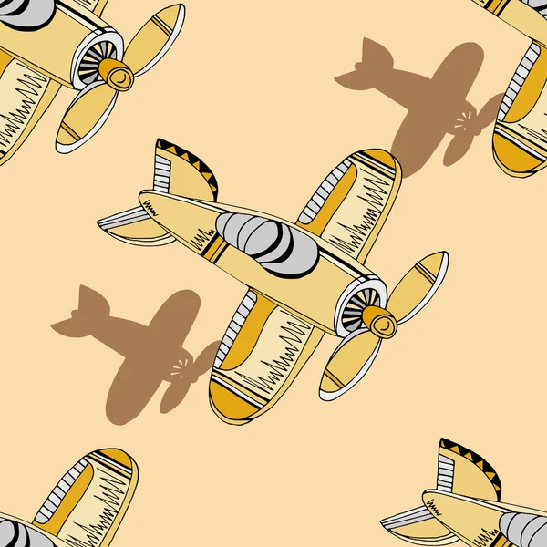 Aviones de fondo . — Vector de stock