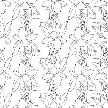 Kusursuz çiçek deseni