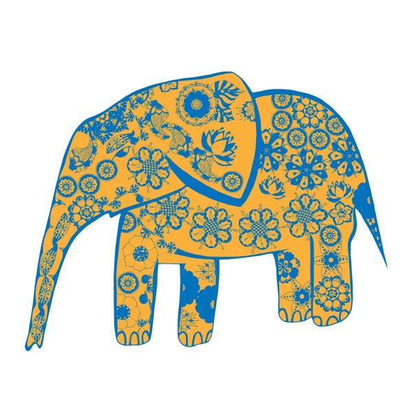 Elephant. — Stock Vector