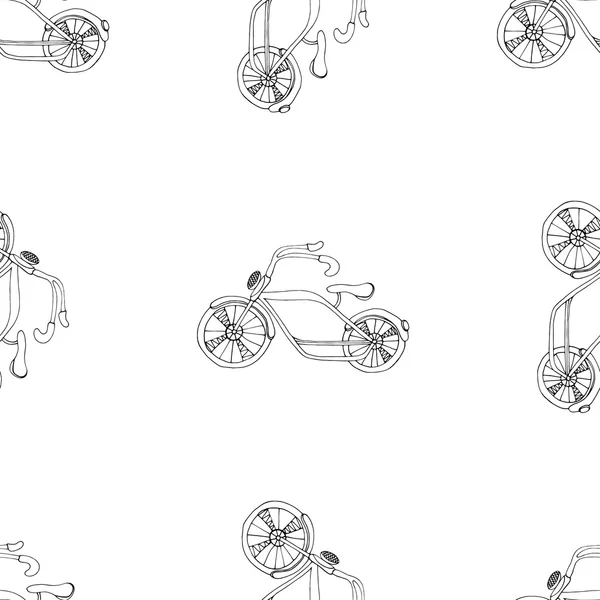 Cyklar bakgrund — Stock vektor