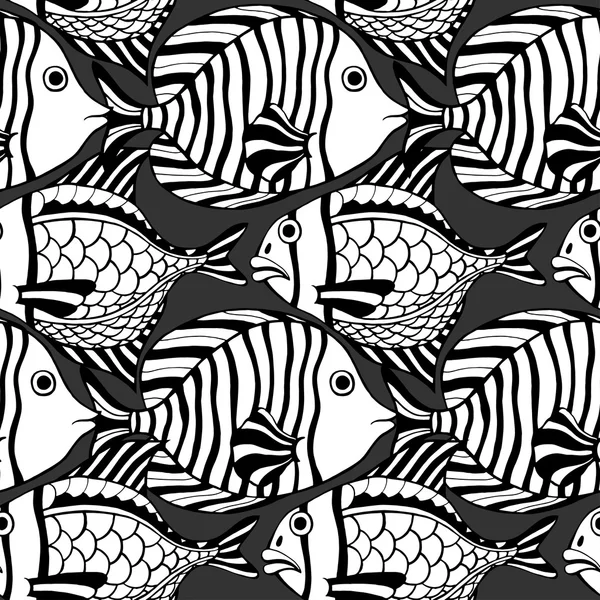Безшовні риби — стоковий вектор
